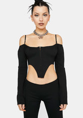 Farewell Song Corset Top