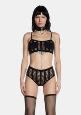 Mesh With My Heart Lingerie Set