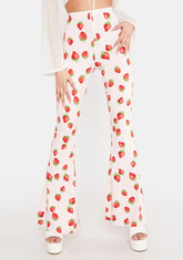 Berry Into You Flare Pants