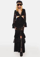The Rumors Lace Maxi Dress
