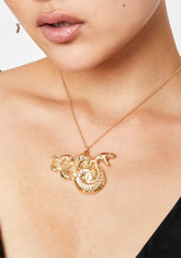 Solid Venom Snake Necklace