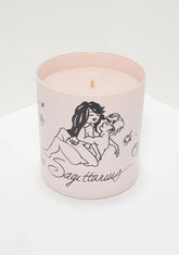 Pink Sagittarius Zodiac Massage Candle