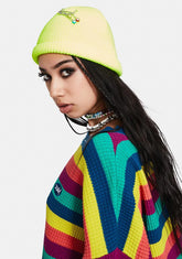 Atomic Bad In Love Ribbed Beanie