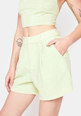Life's A Picnic Gingham Shorts