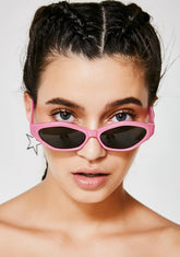 Sugar Stop N' Stare Oval Sunglasses