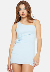 Always Extra One Shoulder Mini Dress