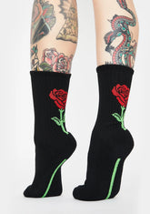 Rose Among The Thorns Socks