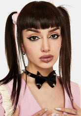 Studded Bow Choker