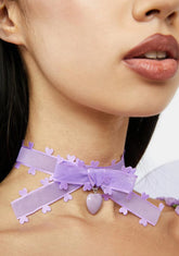 Iris Cuter And Prettier Heart Choker
