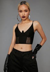 Lowkey Vibin' Corset Tank