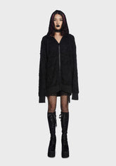 The Livin' Dead Shredded Hoodie