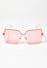 Pink Big Dipper Oversized Sunglasses