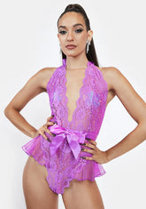 Orchid Ultimate Fantasy Lace Teddy