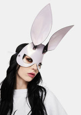 Ice Pink Bunny Ears Eye Mask