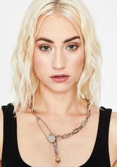 Sinners Safe Here Chain Necklace