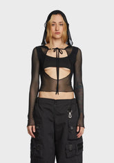 Witchy Day Sheer Hoodie