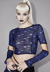 Welcome To Wickedness Fishnet Top