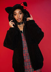 Keep It Cute Teddy Fur Jacket