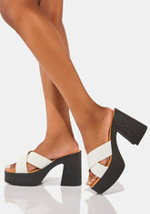 Don't Lie To Me Platform Heels