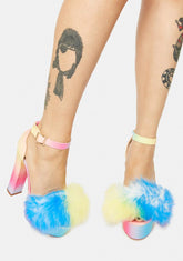 Sunset Mingle Platform Heels