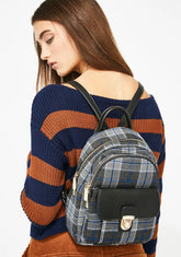 Perfect Attendance Plaid Backpack