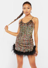 Into The Night Mini Dress