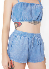 Sail Away Drawstring Shorts