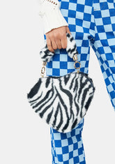 Wild One Fuzzy Handbag