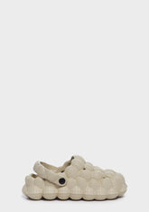 Natural Bubblin' Over Molded Clogs
