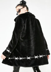 Dangerously Wired Faux Fur Jacket