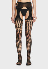 Test Your Courage Cutout Tights