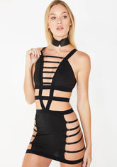 Out Of Line Strappy Dress