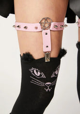 Feline Good Tights & Garters Set