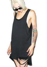 Spurlock Double Layered Tank Top - Gray