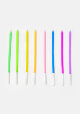 Kaleidoscopic Rainbow Candlestick Set