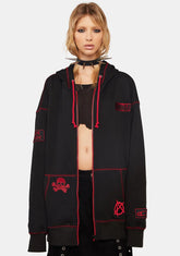 Sinner Made Oversized Hoodie