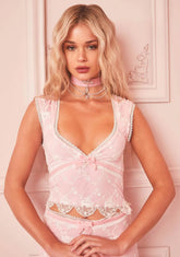 Count The Ways Lace Top