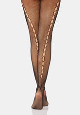 In A Whirl Fishnet Tights