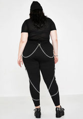 Such Tragic Irony Chained Leggings