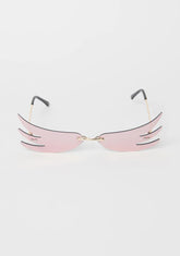 Bubblegum Above The Clouds Wing Sunglasses