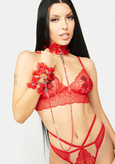 Burn For You Choker Bangle Set