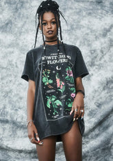 Essential Herbs Oversized Graphic Tee