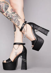 Cursed Revelation Platform Heels