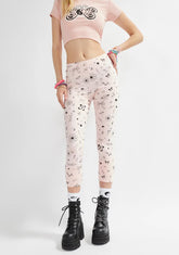 Secret Notes Printed Leggings