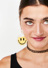 Morning Star Smiley Earrings