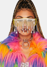 Citrus Hate The Game Rhinestone Sunglasses