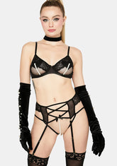 Alyssa Lace Up Lingerie Set