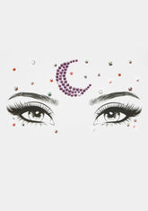 Purple Moonlight Divine Iridescent Face Gems