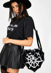 Spiderweb Heart Bag