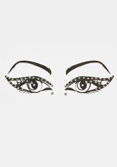 Wicked Wings Graphic Liner Face Jewels
